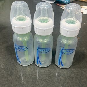 Dr Browns Anti Colic 4oz Baby Bottles- Set of 3